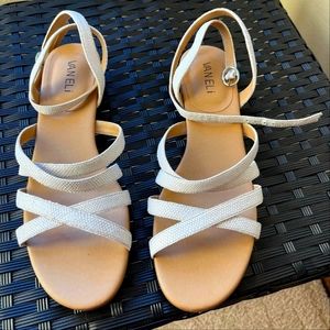 Vanelli Strappy Sandals with Ankle Buckle Size 9
